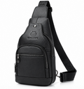 Sacoche Bandoulière en Cuir  Noir – TORVEN