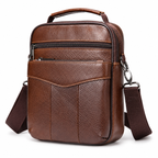 Sacoche bandoulière homme pour le travail en cuir - Bad boy