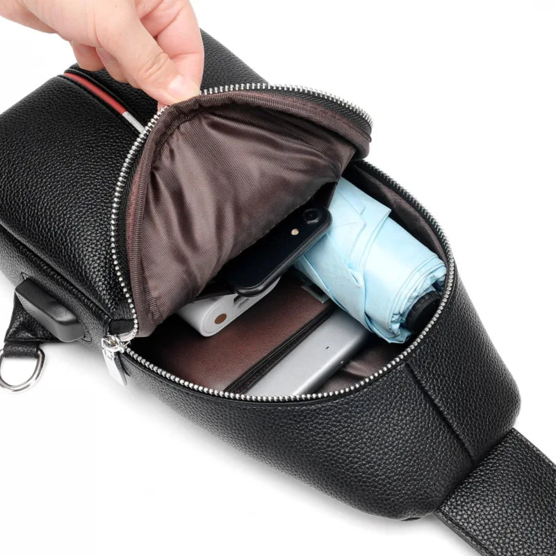 Sacoche Bandoulière Homme en Cuir – HARRISON
