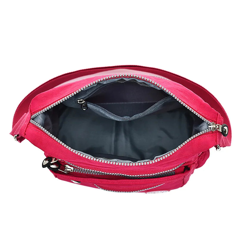 Sac Bandoulière Femme Multipoche – LÉONIE