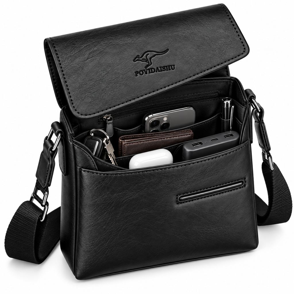 SOREN – Sacoche Bandoulière Homme Élégante et Fonctionnelle