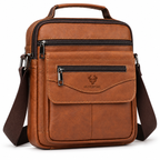 Sacoche en cuir bandoulière- Humer