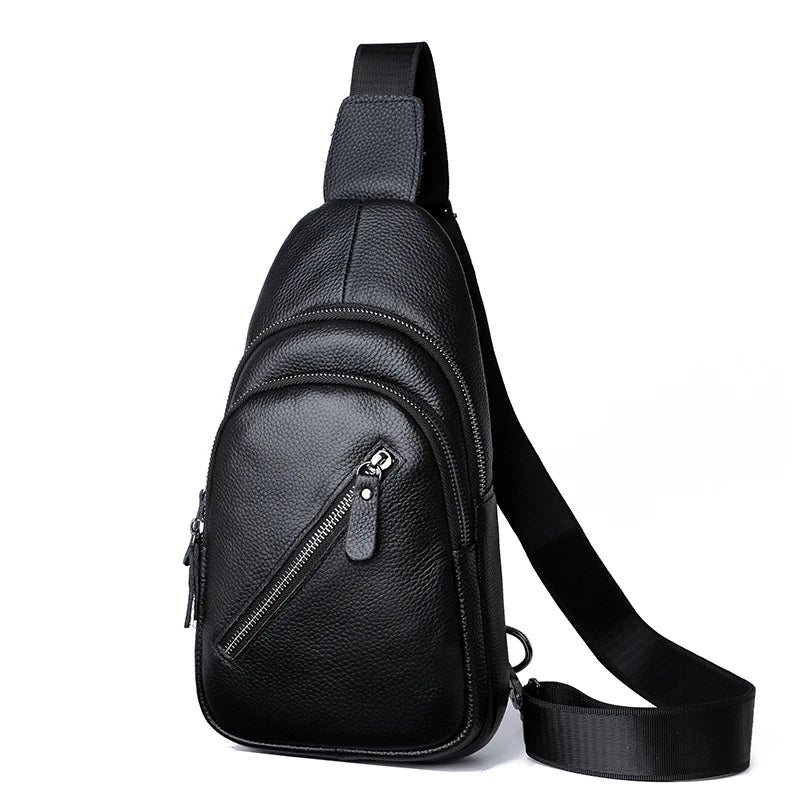 Sacoche Poitrine en Cuir - DRAVEN