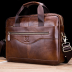 Sacoche Ordinateur Homme Cuir Porte-Documents - MAXIME