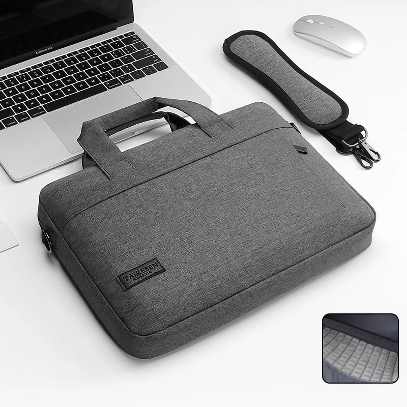 Sacoche Ordinateur Homme Multipoche - HUGO