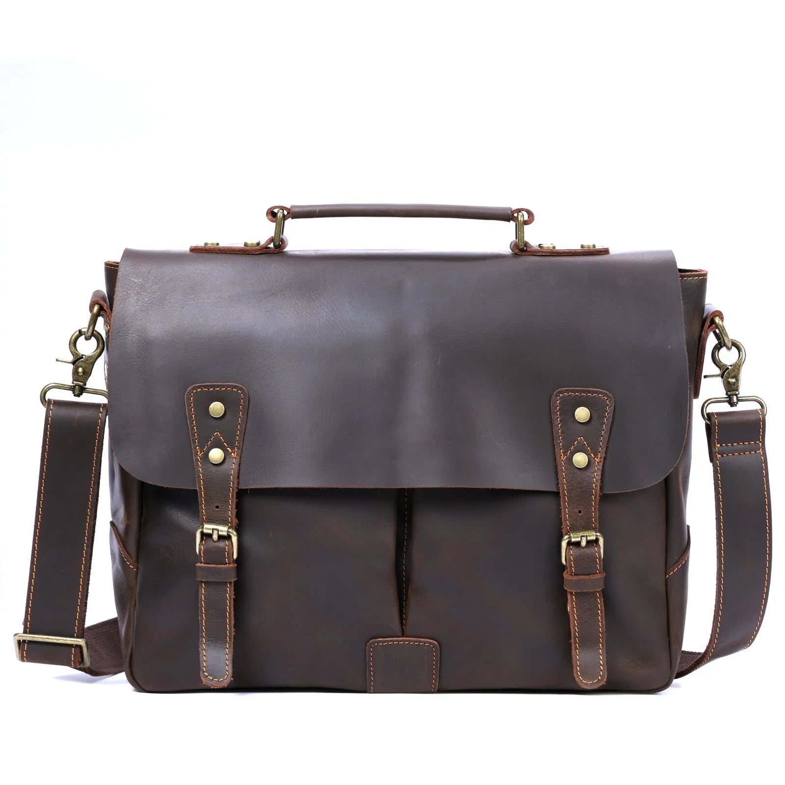Sacoche Ordinateur Homme Cuir Vintage - RAPHAËL