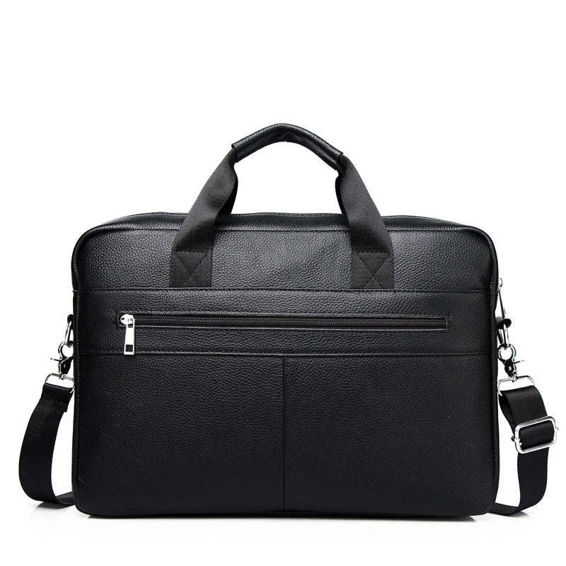 Sacoche Ordinateur Homme Cuir Élégante - FLORIAN