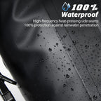 NEWBOLER  Bike Pannier Bag 27L Big Capacity Waterproof Rear Rack Black Travel Bicycle Bag Electric Bike Rear Seat Trunk Bag