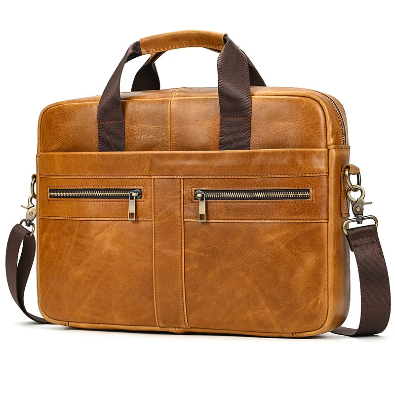 Sacoche Ordinateur Cuir Business – HARTWELL