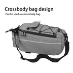 Electric folding rack bag for ground bikes, camel bag accessories, and rear seat bag for riding equipment