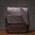 Sacoche Bandoulière Cuir Vintage – ALDRIC