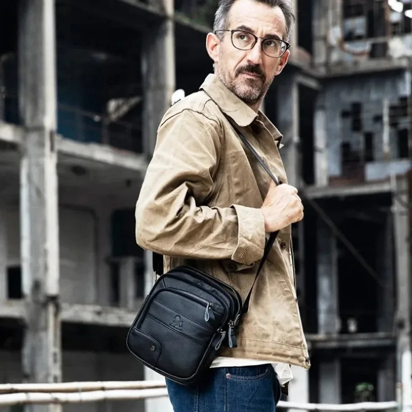 Sacoche Bandoulière Homme en Cuir – PRESTON