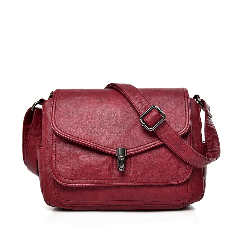 Sacoche Bandoulière Femme Cuir Souple – CLÉMENCE