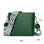 Sac Bandoulière Femme Sangle Géométrique – ANAÏS