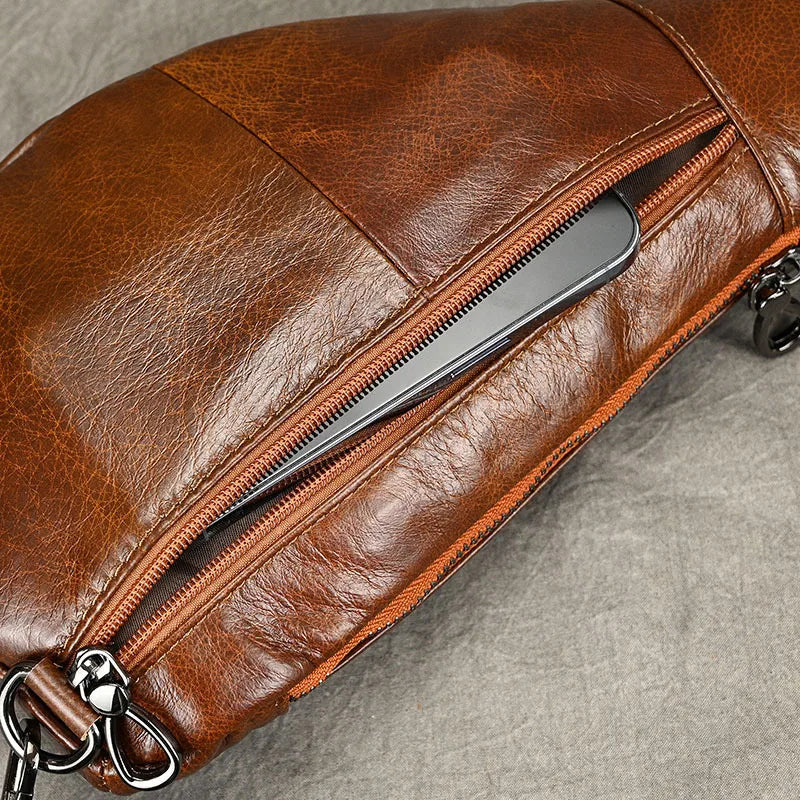 Sacoche Bandoulière Homme en Cuir – RIVINGTON