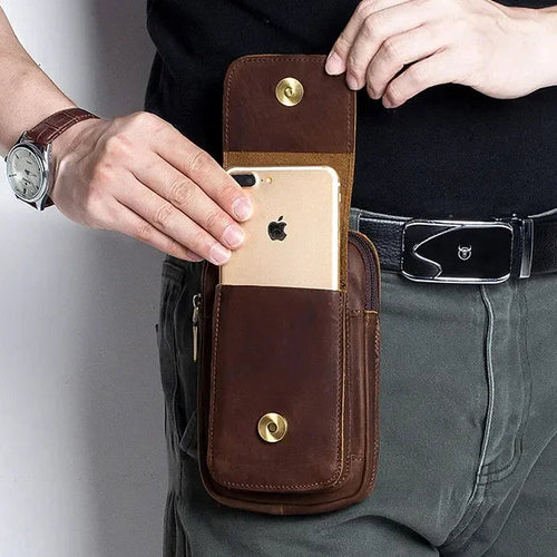 Mini Sacoche Ceinture Cuir Véritable – THORNE