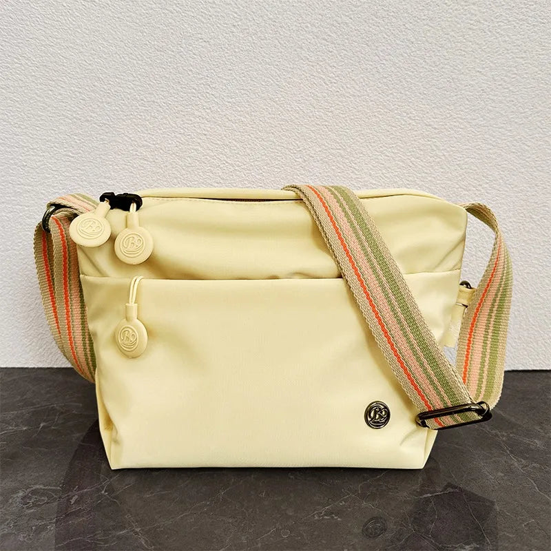 Sacoche Femme Nylon Multipoche - LÉA