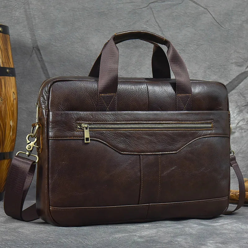 Sacoche Ordinateur Cuir Business – HARTWELL