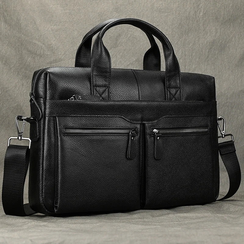 Sacoche Ordinateur Cuir Business – HARTWELL