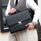 Sacoche bandoulière en cuir porte-documents