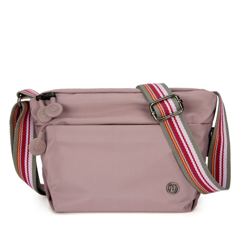 Sacoche Femme Nylon Multipoche - LÉA