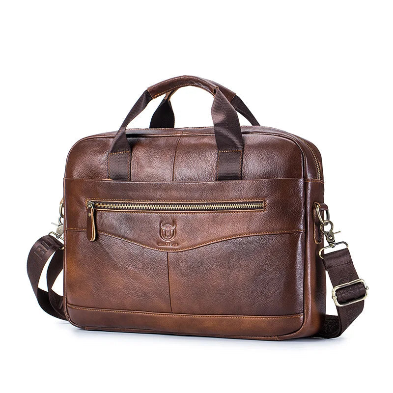 Sacoche Ordinateur Homme Cuir Porte-Documents - MAXIME