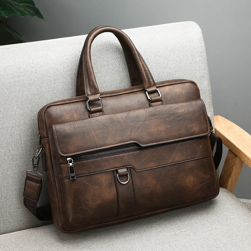 Sacoche Ordinateur Homme Cuir – SÉBASTIEN