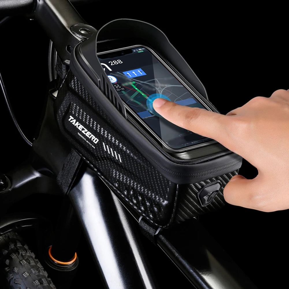 Sacoche de Vélo Support Téléphone - AUGUSTIN