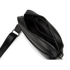 Casual Solid Men's Crossbody Bag Messenger Bag Mens PU Leather Crossbody Shoulder Bags Male Handbag Bags Cross Body Ba