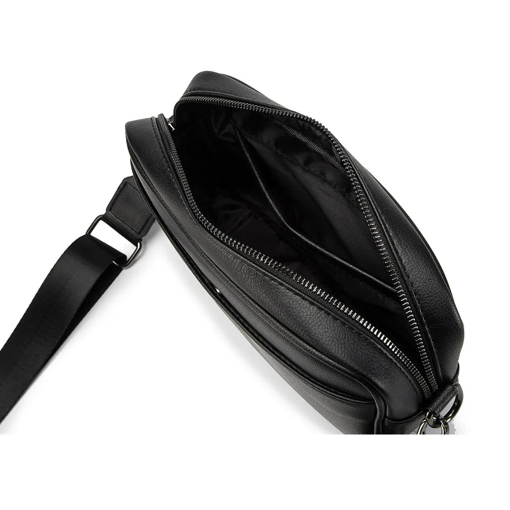 Sacoche Bandoulière Cuir Minimaliste - LENNOX