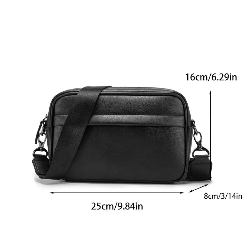 Sacoche Bandoulière Cuir Minimaliste - LENNOX