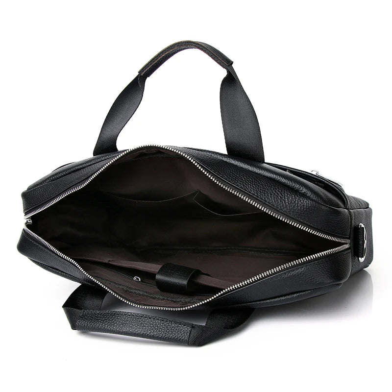 Sacoche Ordinateur Homme Cuir Élégante - FLORIAN