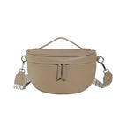Sacoche Bandoulière Femme en Cuir Véritable avec Pochette | ÉLISE