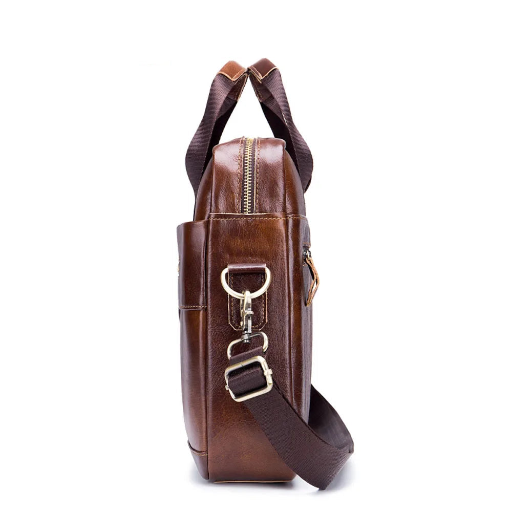 Sacoche Ordinateur Homme Cuir Porte-Documents - MAXIME