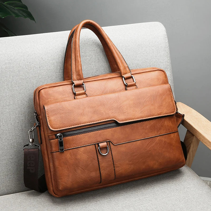Sacoche Ordinateur Homme Cuir – SÉBASTIEN