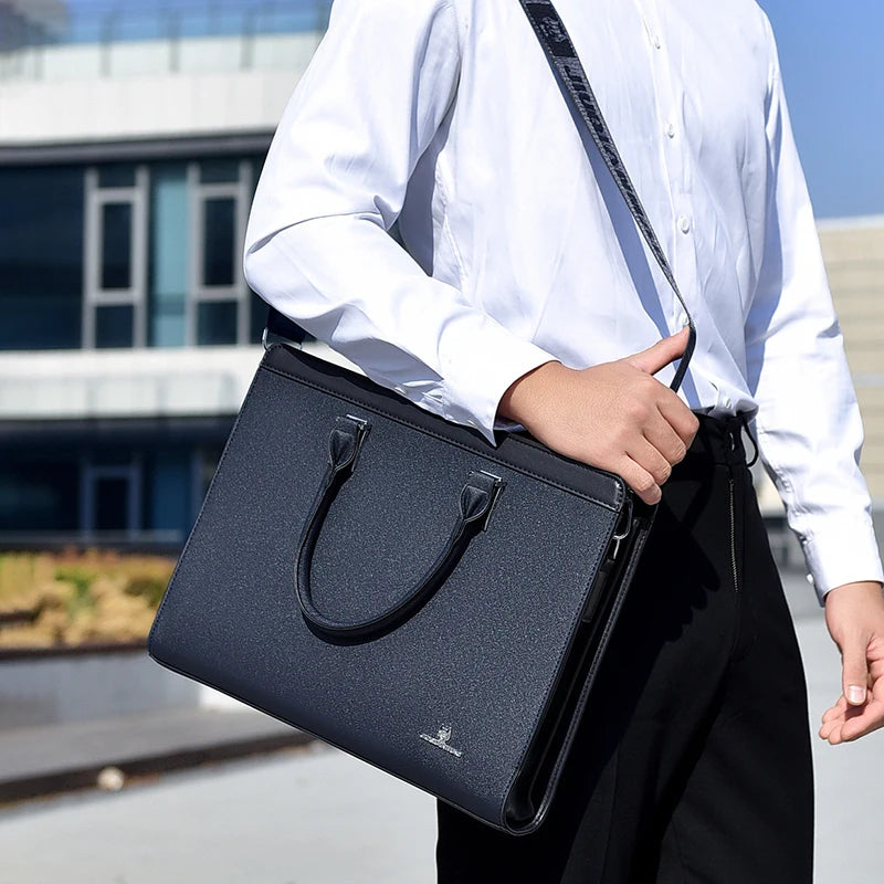 Sacoche Ordinateur Homme Cuir Business - LAURENT