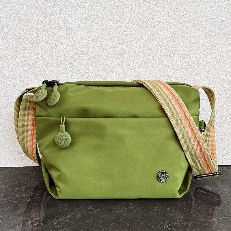 Sacoche Femme Nylon Multipoche - LÉA