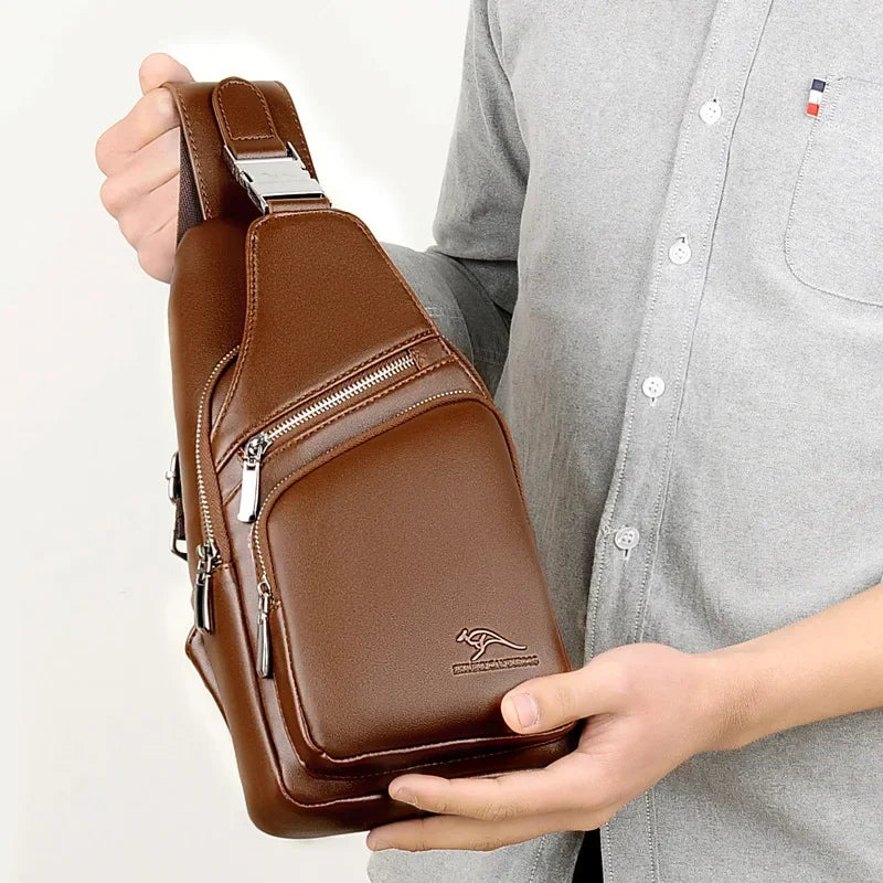 Sacoche Bandoulière Homme  – Élégante & Fonctionnelle