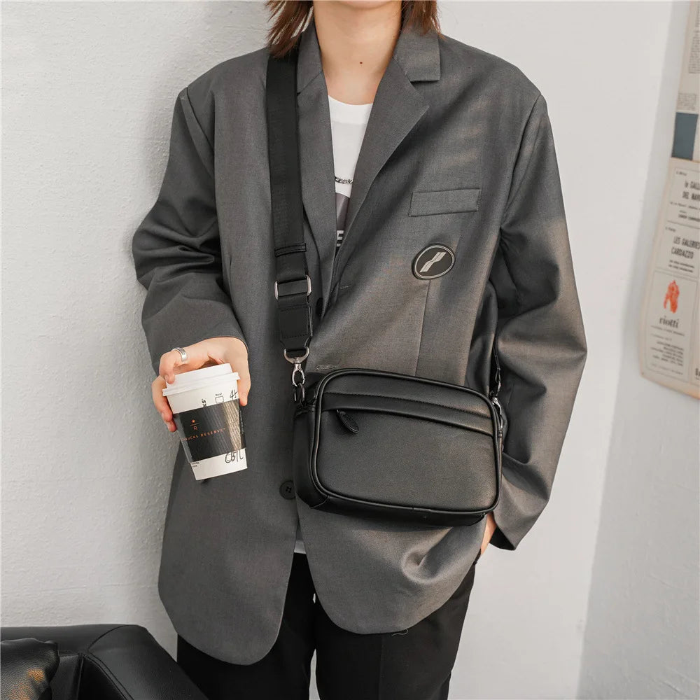 Sacoche Bandoulière Cuir Minimaliste - LENNOX