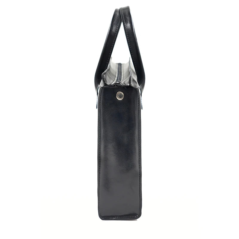 Sacoche Ordinateur Cuir Minimaliste - CÉSAR