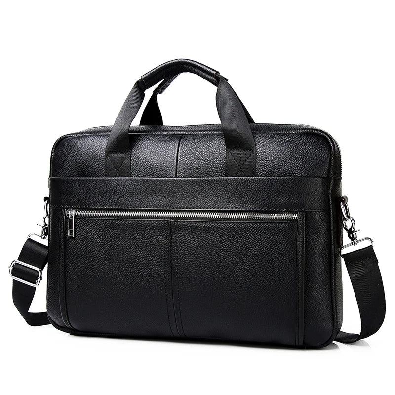 Sacoche Ordinateur Homme Cuir Élégante - FLORIAN