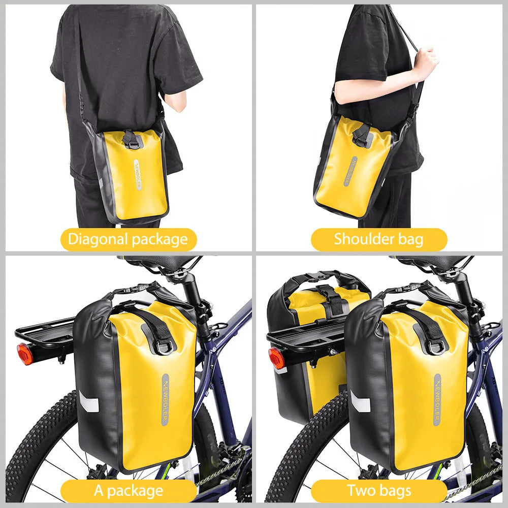 Sacoche de Vélo Latérale Étanche 10L/20L - MARCEAU