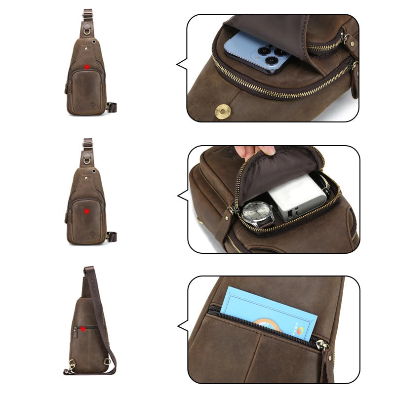 Sacoche Bandoulière Cuir – KAÏRO