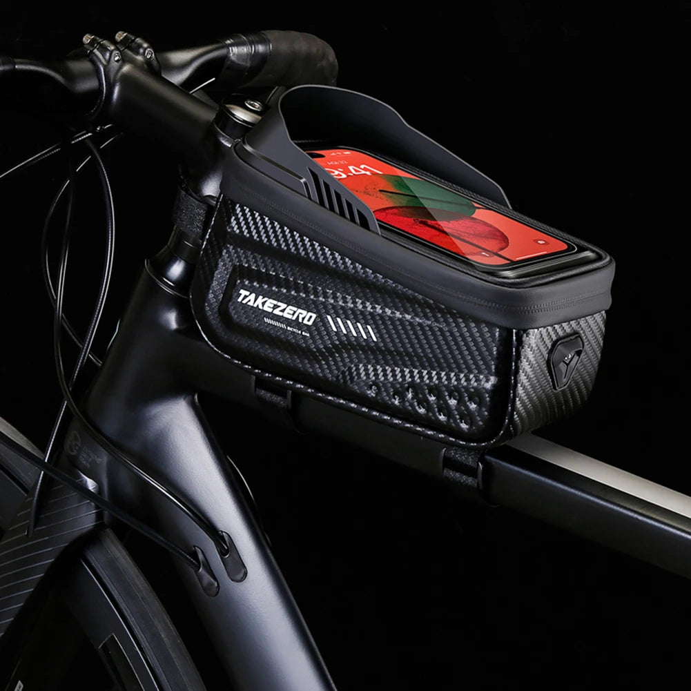Sacoche de Vélo Support Téléphone - AUGUSTIN