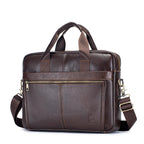 Sacoche Ordinateur Homme Cuir Élégante - FLORIAN