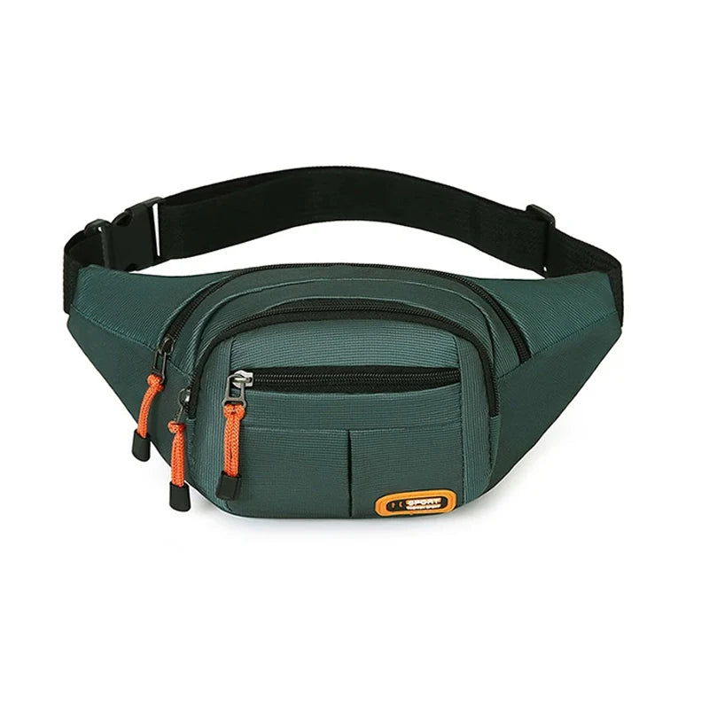 Sacoche Banane Nylon Multipoche - TIMÉO