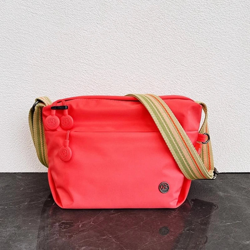 Sacoche Femme Nylon Multipoche - LÉA