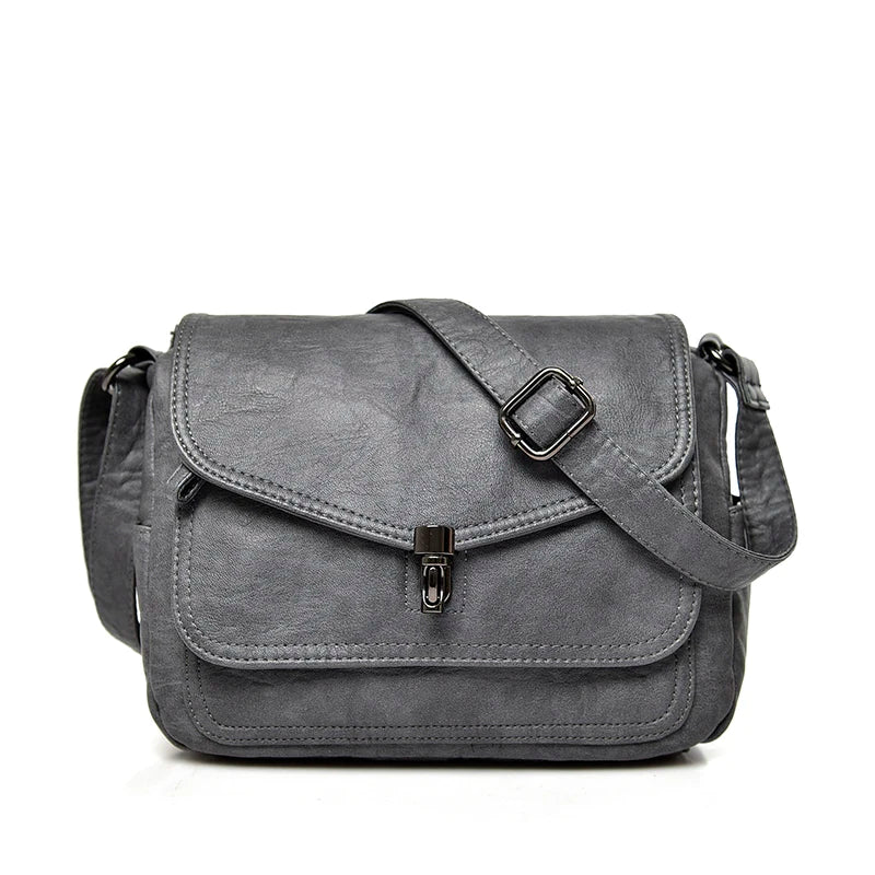 Sacoche Bandoulière Femme Cuir Souple – CLÉMENCE