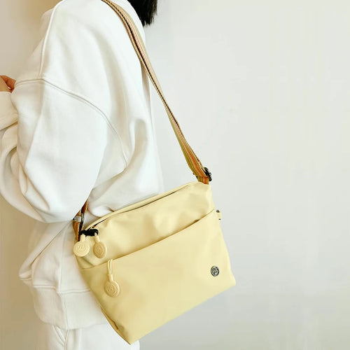 Sacoche  Bandoulière  Femme Nylon Multipoche - LÉA