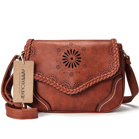 Sac Bandoulière Femme Cuir Bohème – SÉRAPHINE